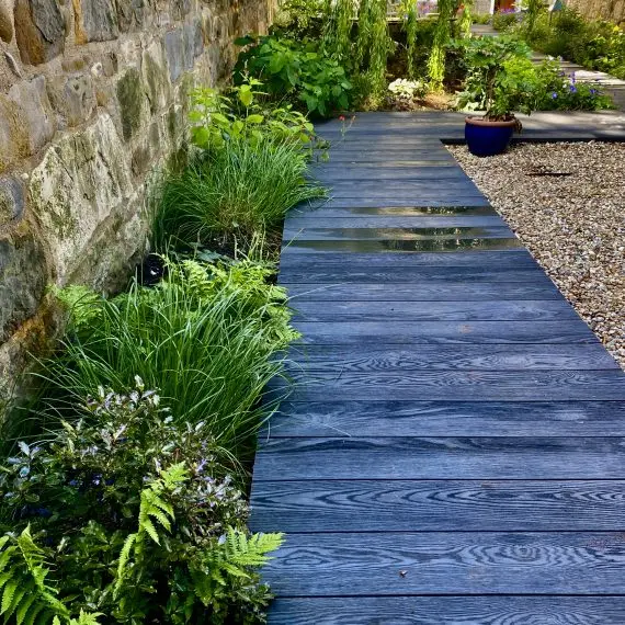 Millboard decking boardwalk