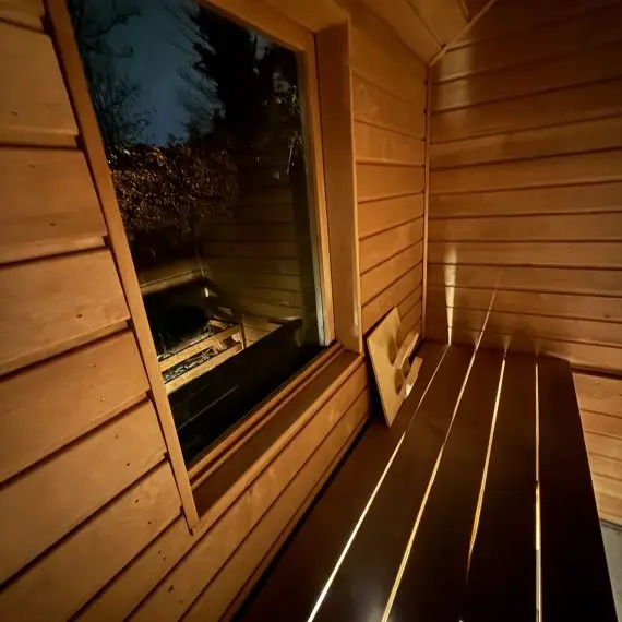 Soft interior lighting