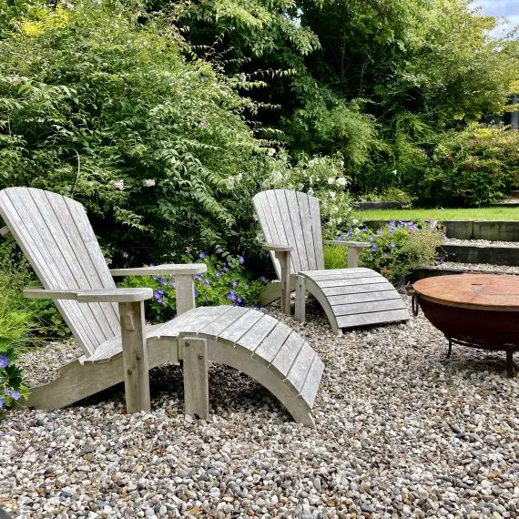 Blackford family garden